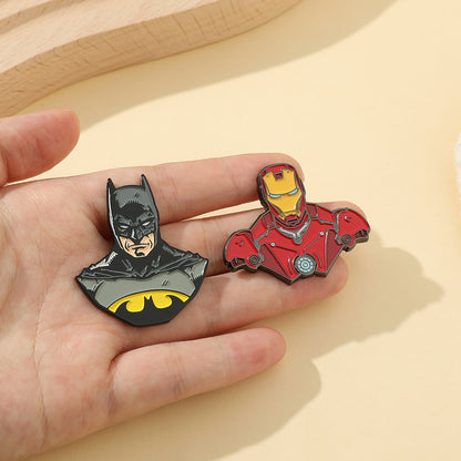 Batman / Ironman Pins