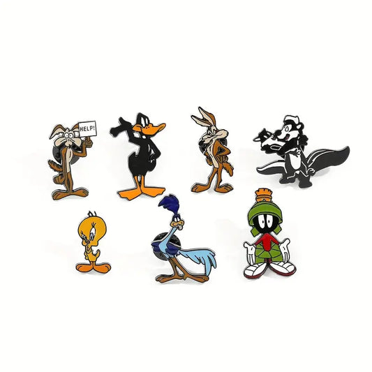 Cute Cartoon Animal Metal Brooch