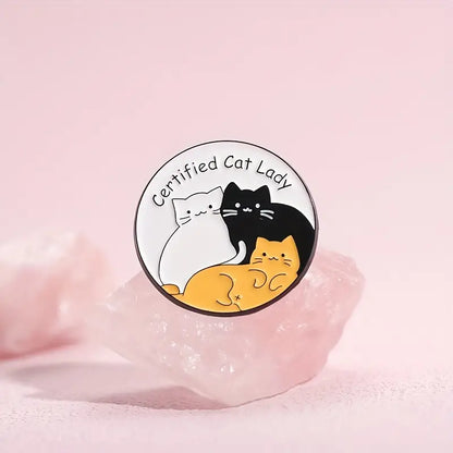 Cute Cat Brooch Pins