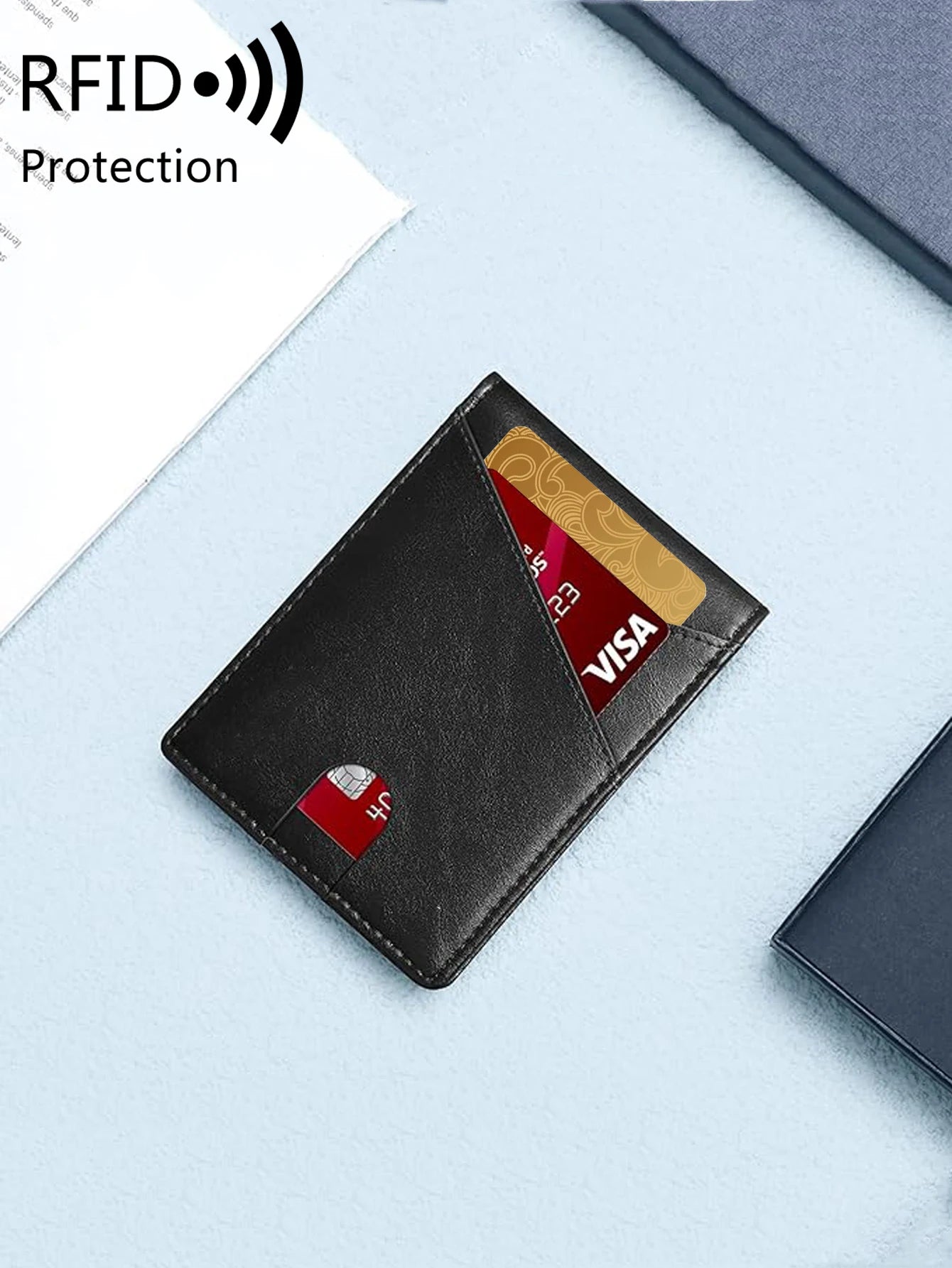 Slim & Secure RFID-Blocking Wallet - Dyno Pixels