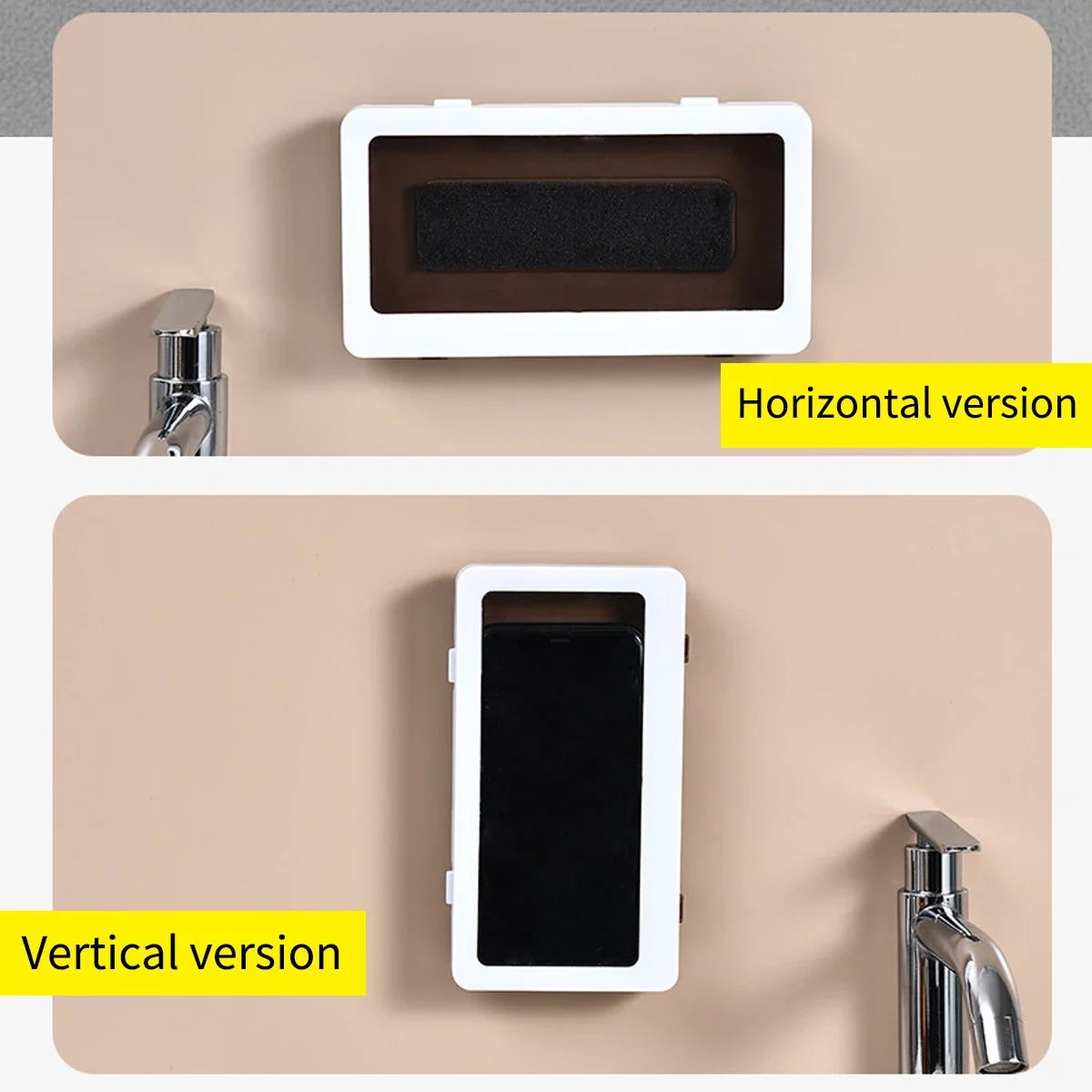 Universal Waterproof Fixed Wall Phone Holder