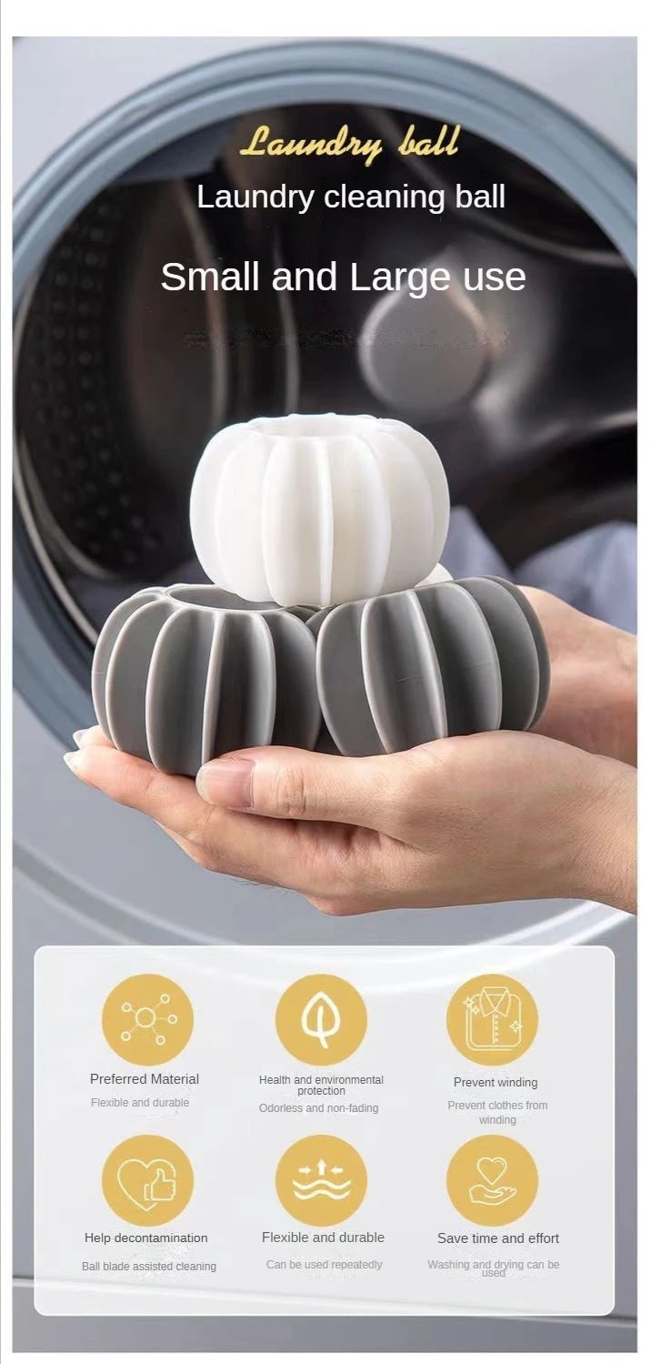 Silicone Laundry Ball for Tangle-Free and Efficient Cleaning - Dyno Pixels