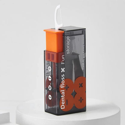 Portable Automatic Floss Dispenser with Refillable Case - Dyno Pixels