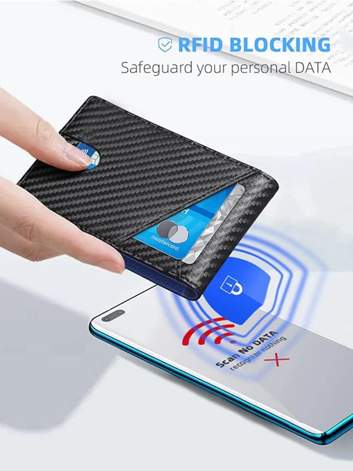 Slim & Secure RFID-Blocking Wallet - Dyno Pixels