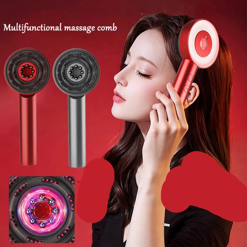 Advanced Infrared Therapy Comb for Hair Growth and Scalp Massage - Dyno Pixels