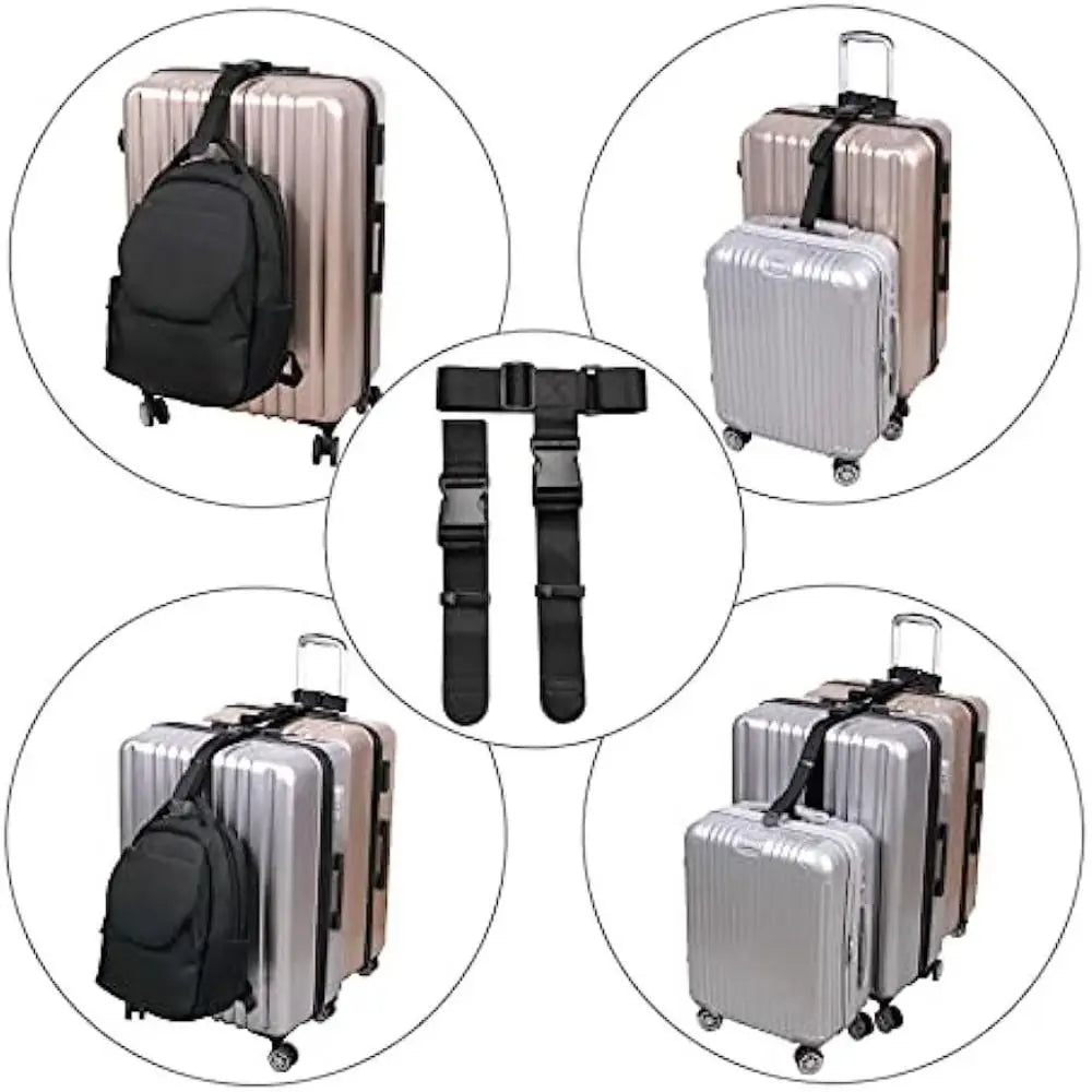 Adjustable Travel Luggage Straps for Secure Packing - Dyno Pixels