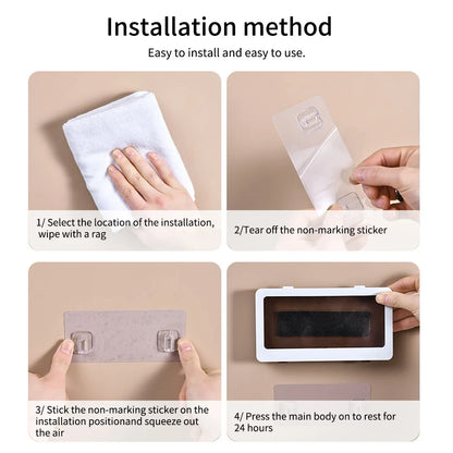 Universal Waterproof Rotation Wall Phone Holder