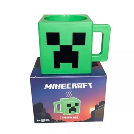 Creeper Minecraft 3D Model Coffee Mug Set - 230ml Capacity - Dyno Pixels