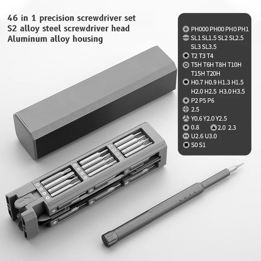 Ultimate 46-in-1 Precision Screwdriver Set - Dyno Pixels