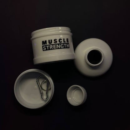 Muscle Strength Portable Protein Powder Container