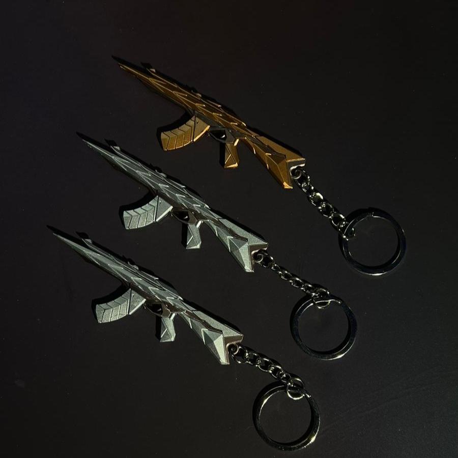 Valorant Weapon Keychain  Araxys Silver and Gold